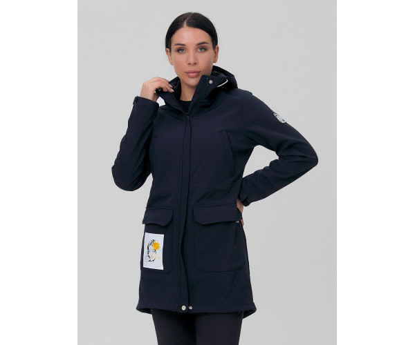 Костюм женский  черного цвета 02027Ch