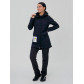 Костюм женский  черного цвета 02027Ch