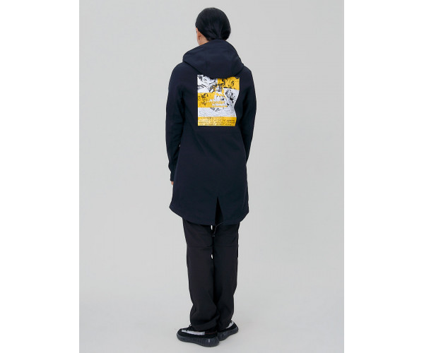 Костюм женский  черного цвета 02027Ch