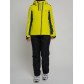 Горнолыжный костюм женский желтого цвета 077033J