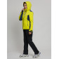 Горнолыжный костюм женский желтого цвета 077033J
