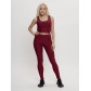 Костюм для фитнеса женский бордового цвета 2004Bo