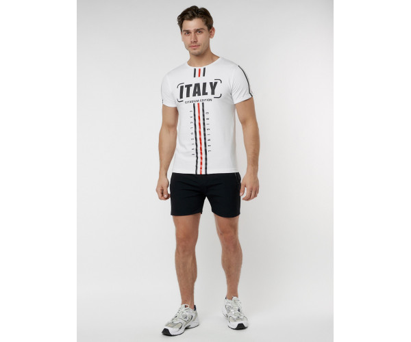 Подростковая футболка белого цвета 220090Bl