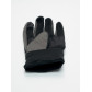 Перчатки спортивные мужские демисезонные темно-серого цвета 611TC