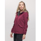 Ветровка  женская бордового цвета 20014Bo