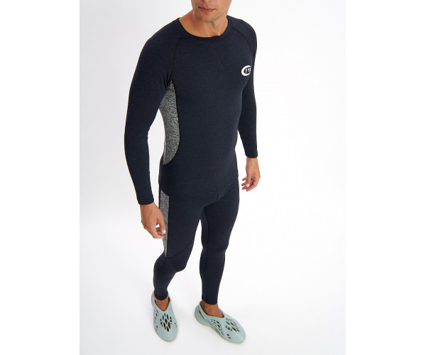 Термобелье мужское темно-синего цвета 2202TS