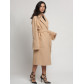 Пальто зимнее горчичного цвета 41881G