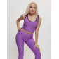 Костюм для фитнеса женский фиолетового цвета 2004F