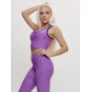 Костюм для фитнеса женский фиолетового цвета 2004F