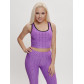 Костюм для фитнеса женский фиолетового цвета 2004F