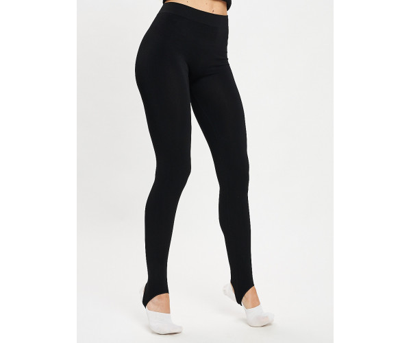 Лосины женские черного цвета 3992Ch