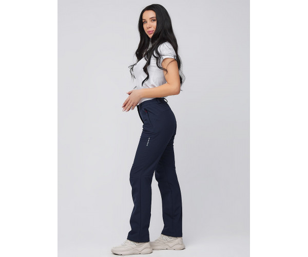 Женские осенние весенние виндстопер темно-синего цвета 1851TS