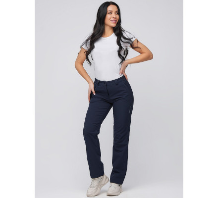 Женские осенние весенние виндстопер темно-синего цвета 1851TS