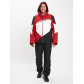 Горнолыжный костюм мужской красного цвета 077016Kr