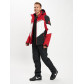 Горнолыжный костюм мужской красного цвета 077016Kr
