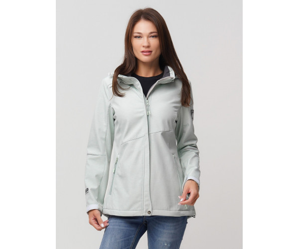 Ветровка  женская бирюзового цвета 2035Br