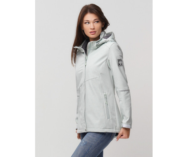 Ветровка  женская бирюзового цвета 2035Br