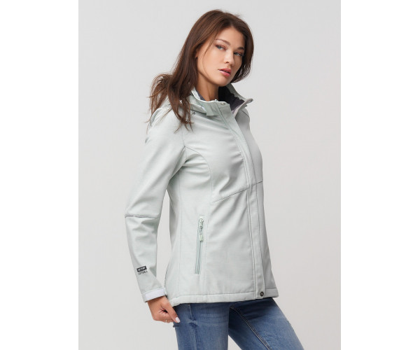 Ветровка  женская бирюзового цвета 2035Br