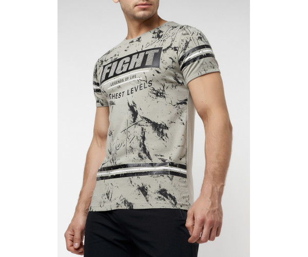 Подростковая футболка серого цвета 220144Sr