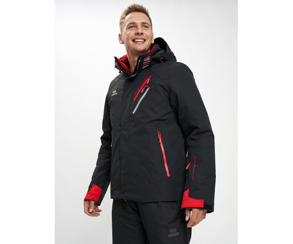 Горнолыжный костюм мужской черного цвета 077010Ch