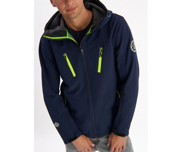 Ветровка мужская темно-синего цвета 776TS