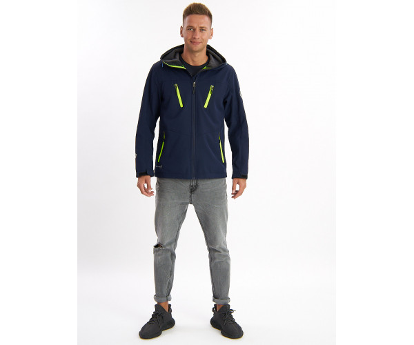 Ветровка мужская темно-синего цвета 776TS