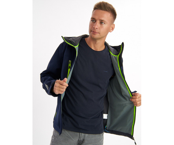 Ветровка мужская темно-синего цвета 776TS