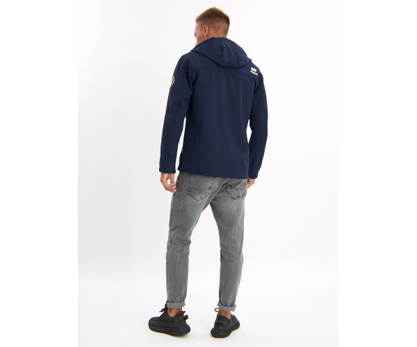 Ветровка мужская темно-синего цвета 776TS