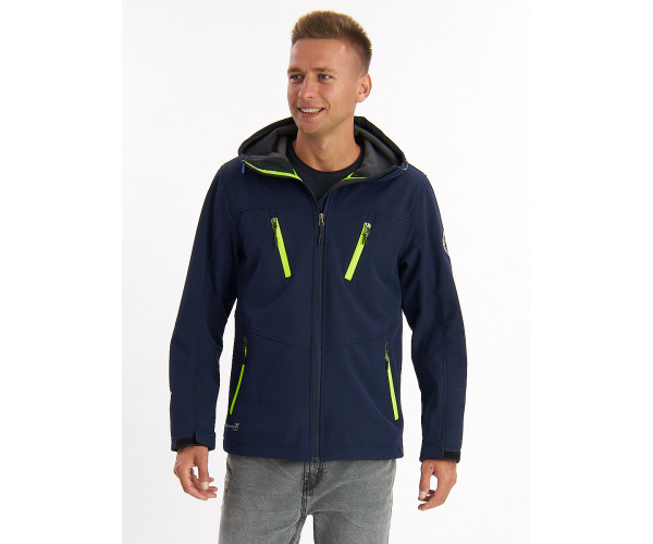 Ветровка мужская темно-синего цвета 776TS