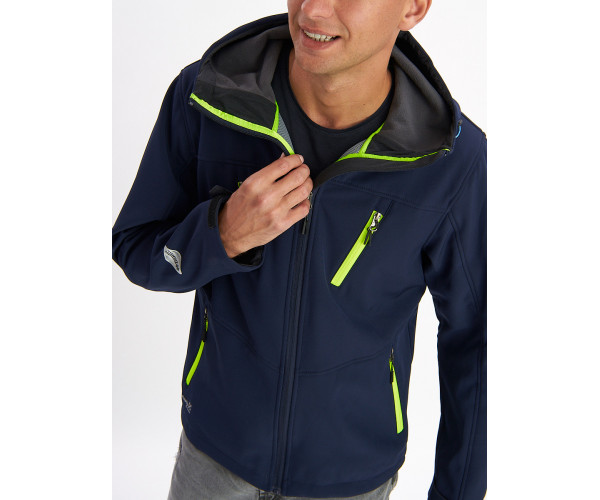 Ветровка мужская темно-синего цвета 776TS