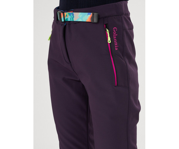 Брюки softshell темно-фиолетового цвета 371TF