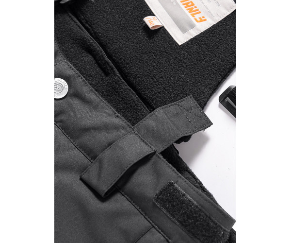 Горнолыжный костюм Valianly для мальчика темно-серого цвета 9017TC