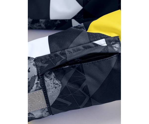 Горнолыжный костюм Valianly для мальчика темно-серого цвета 9017TC