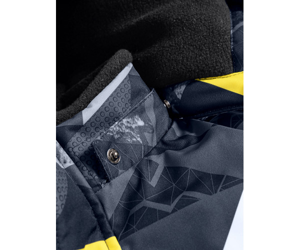 Горнолыжный костюм Valianly для мальчика темно-серого цвета 9017TC