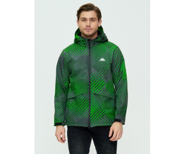 Ветровка подростковая  зеленого цвета 2102Z