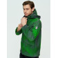 Ветровка подростковая  зеленого цвета 2102Z