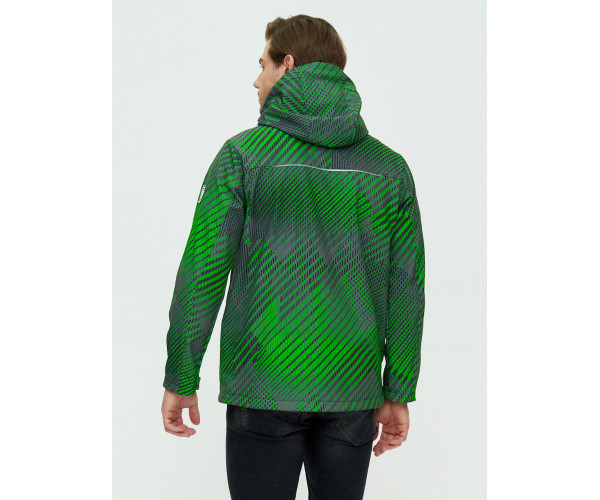 Ветровка подростковая  зеленого цвета 2102Z