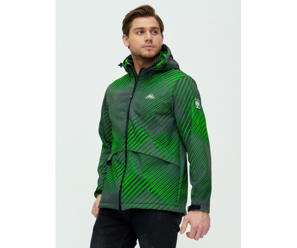 Ветровка подростковая  зеленого цвета 2102Z