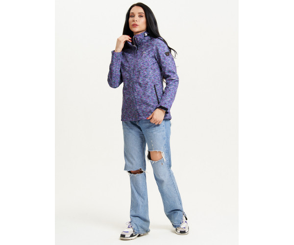 Ветровка  женская разноцветного цвета 2038Rz