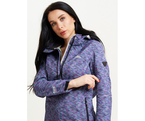 Ветровка  женская разноцветного цвета 2038Rz