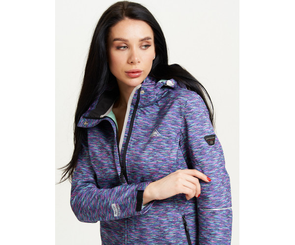 Ветровка  женская разноцветного цвета 2038Rz