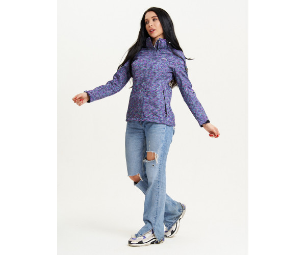 Ветровка  женская разноцветного цвета 2038Rz