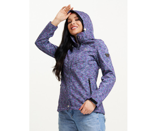 Ветровка  женская разноцветного цвета 2038Rz