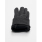 Спортивные перчатки демисезонные женские темно-серого цвета 602TC
