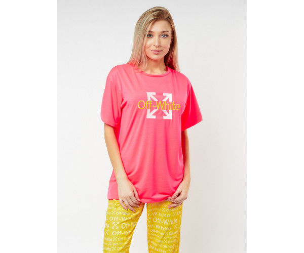 Джоггеры с футболкой розового цвета 222065R