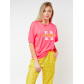 Джоггеры с футболкой розового цвета 222065R