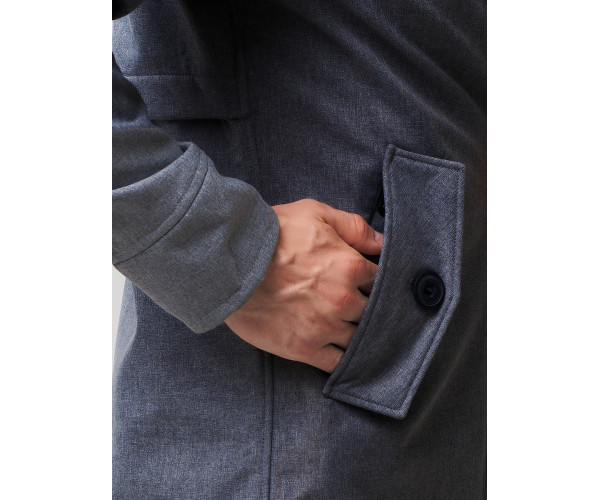 Парка мужская осенняя весенняя  черного цвета 2020Ch