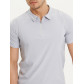 Футболка поло мужская светло-серого цвета 93424SS