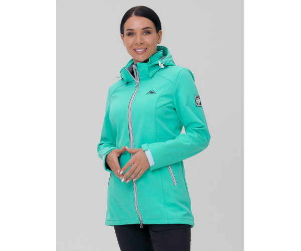 Костюм женский  салатового цвета 02029Sl