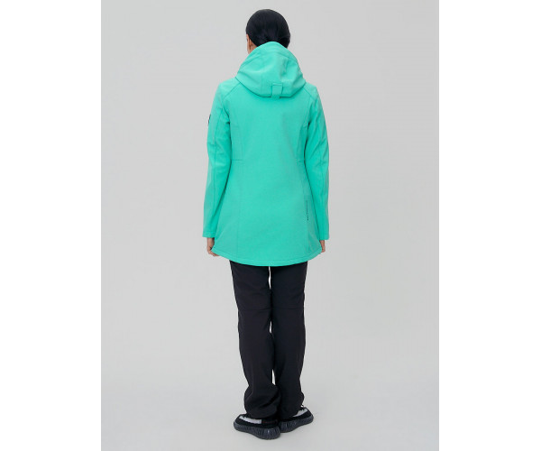 Костюм женский  салатового цвета 02029Sl